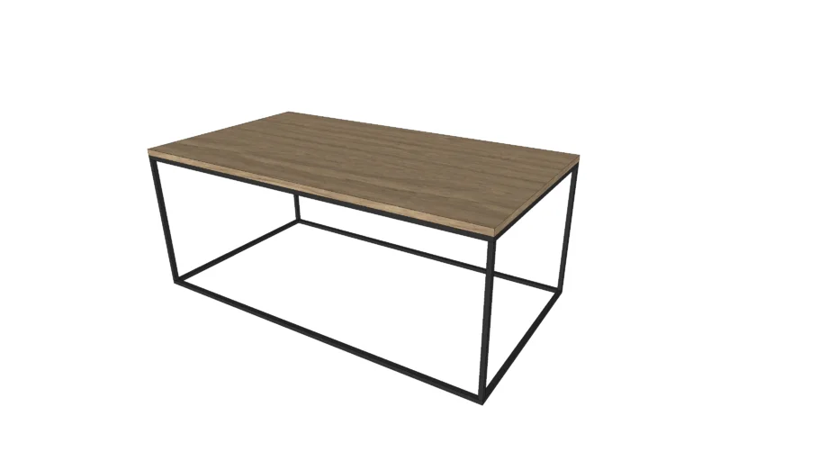 west elm - Box Frame Coffee Table - Raw Mango