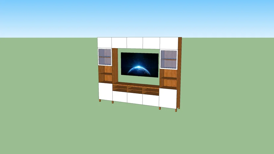 MUEBLE TV TIPO IKEA BESTA MODULAR