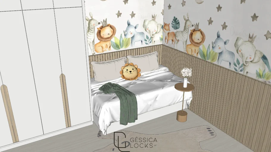 QUARTO INFANTIL 1 - TEMA SAFARI