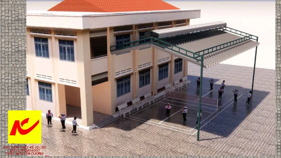 MÁI XẾP SÂN CẦU LONG