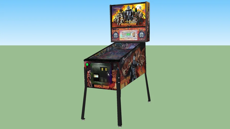Stern Mandalorian Pinball Game