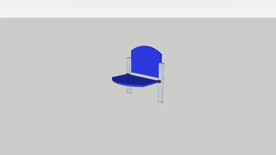 stadium chair(blue)