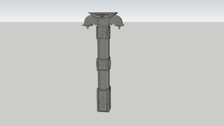 Vitthal Column - decorative traditional column