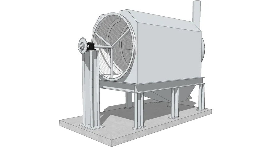 Chicken Feather Separator