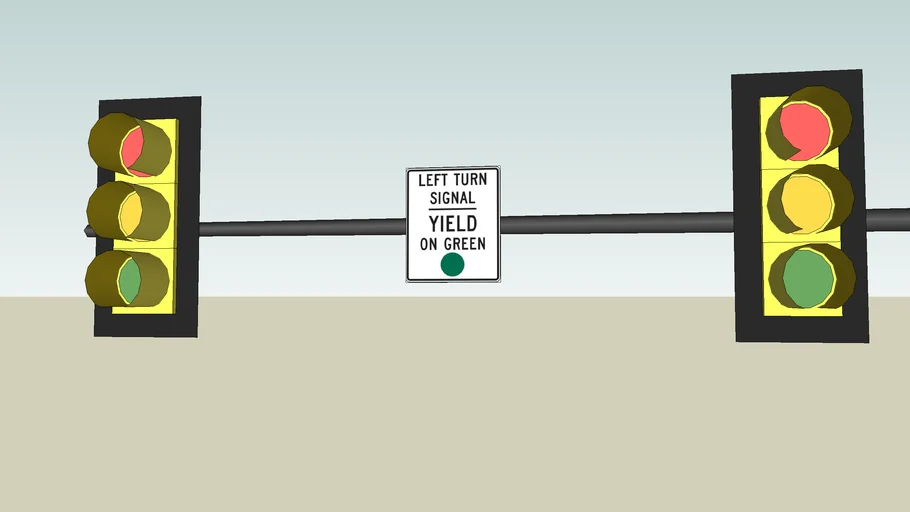 left turn yield on green