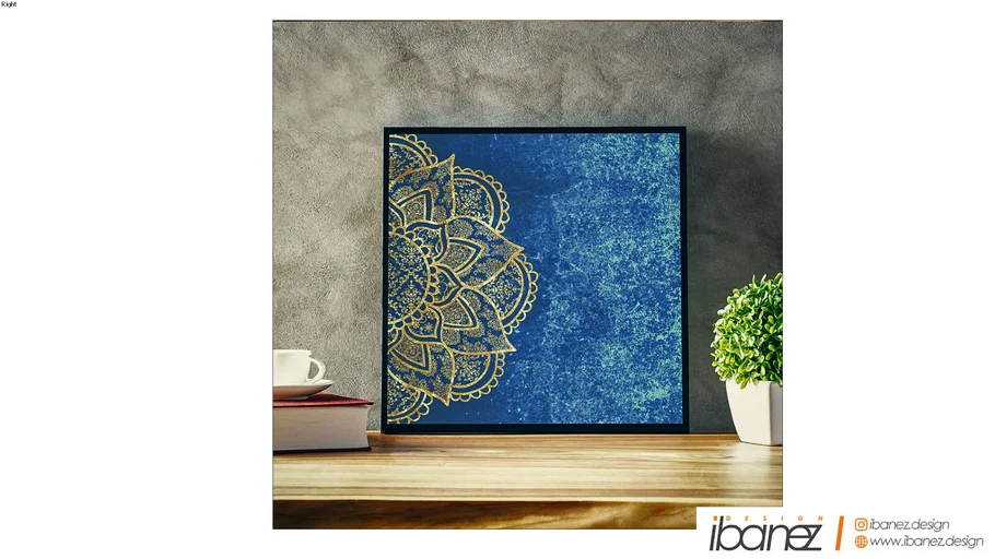 Canvas - Mandala Ocean