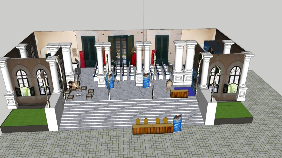 Museum tekstil jakata- lobby utama 