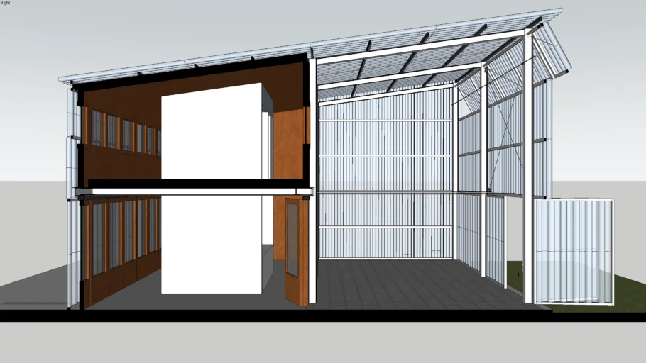 lacaton&vassal 新・POST Lacaton & Vassal's iconic 'FRAC' digitally recreated by EKA
