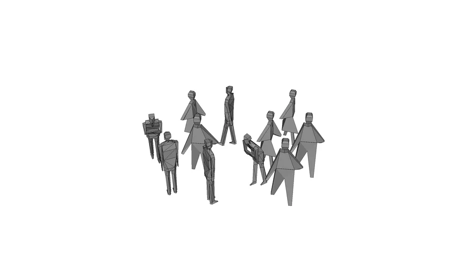 3d People