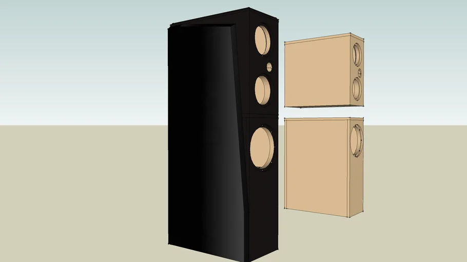 DIY Speaker Tower MTMW