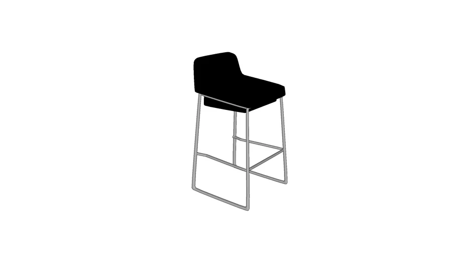 Doux Bar Stool (Black)
