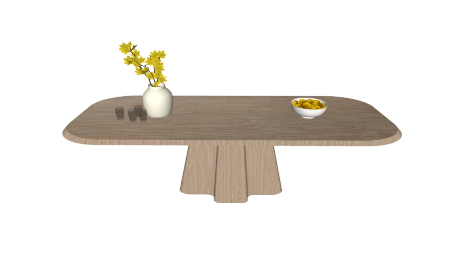 Kyoto Rectangular Dining Table - RH
