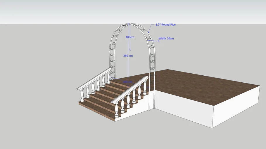arch for garden