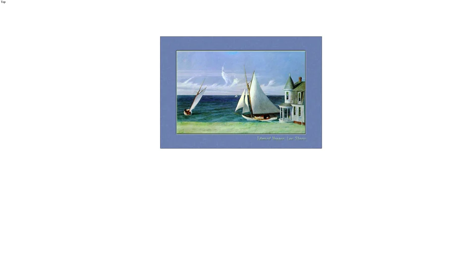 Print: Hopper "Lee Shore"
