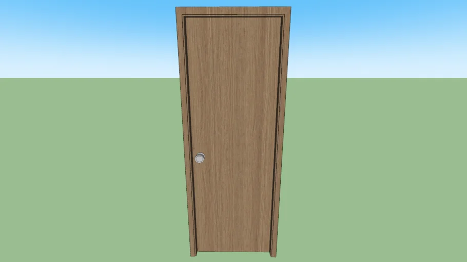 flush door