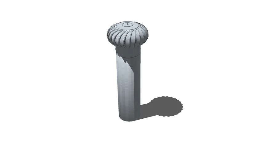 REMATE CHIMENEA CILÍNDRICA