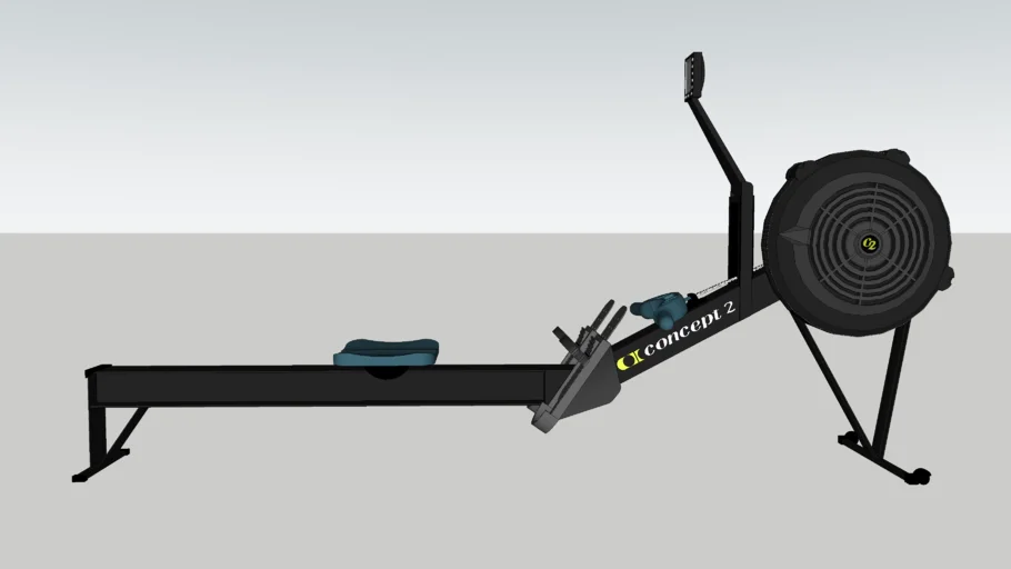 Rowing machine. Concept 2