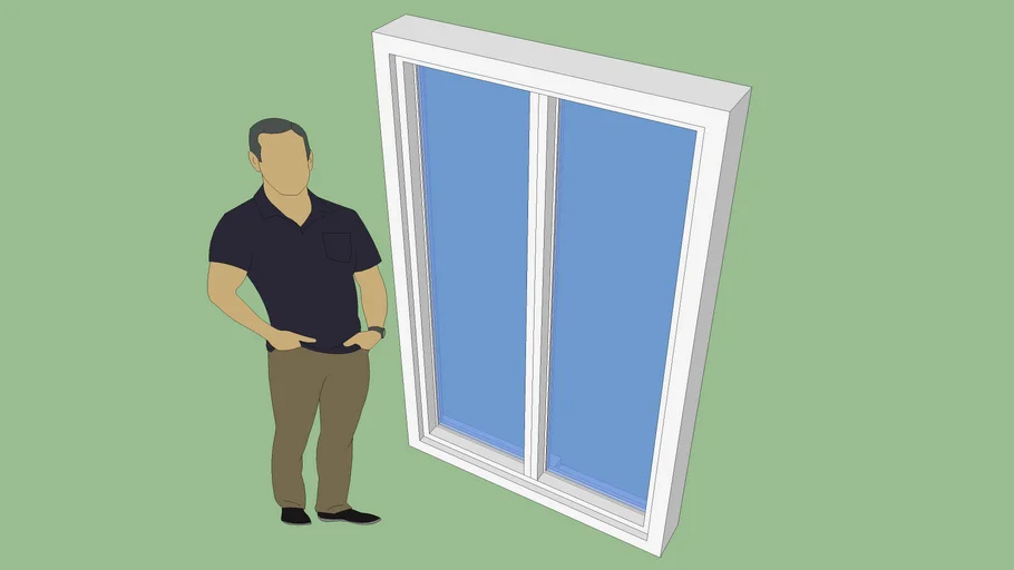 Simple window | 3D Warehouse