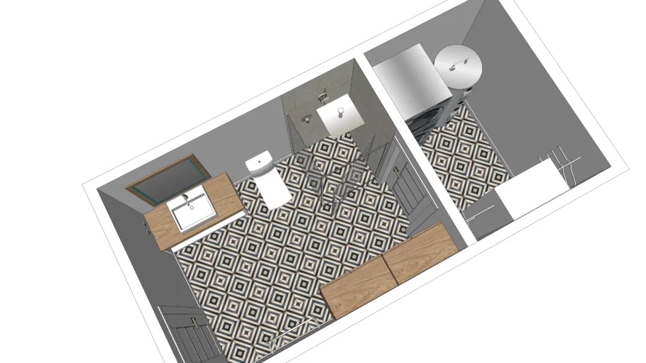 BATHROOM & LAUNDRY ROOM