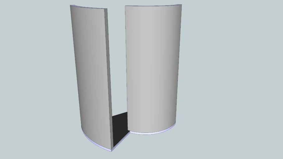 LUX ELEMENTS®- TUB-RSE - The space-saving corner shower