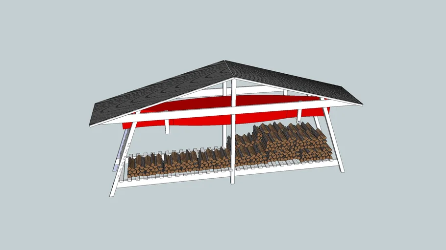 Woodshed/canoe shed