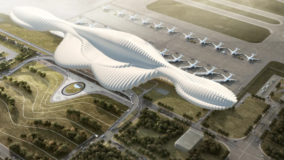 chengdu pengzhou international airport 成都彭州国际机场