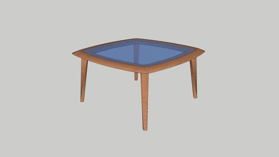 Makane - Table basse - Chêne et Verre - Design by Habitat Design Studio - Habitat
