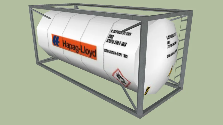 Hapag-Lloyd Tank 20' Container