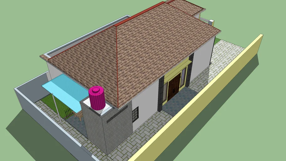 Design rumah ukuran 11x9 minimalis