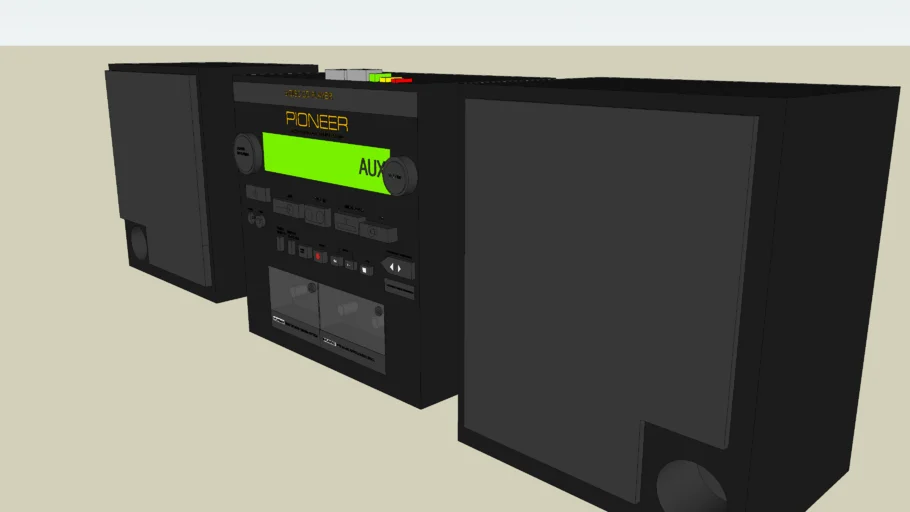 Pioneer XR-A100 Stereo System