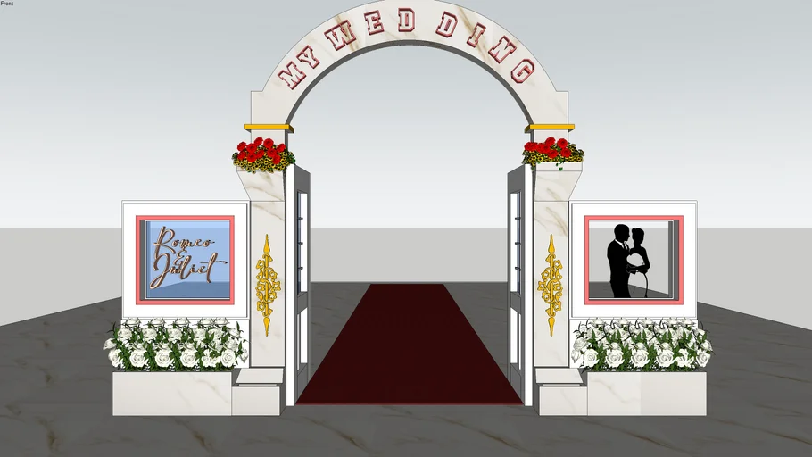 wedding gate