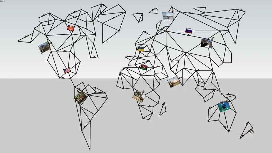 Map métal