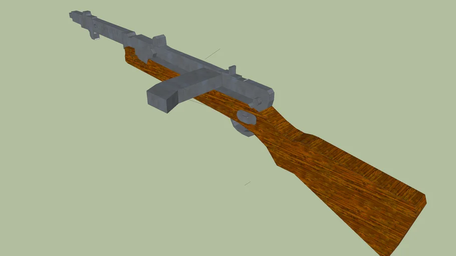 WW2 Japanese Type100 Sub-MachineGun