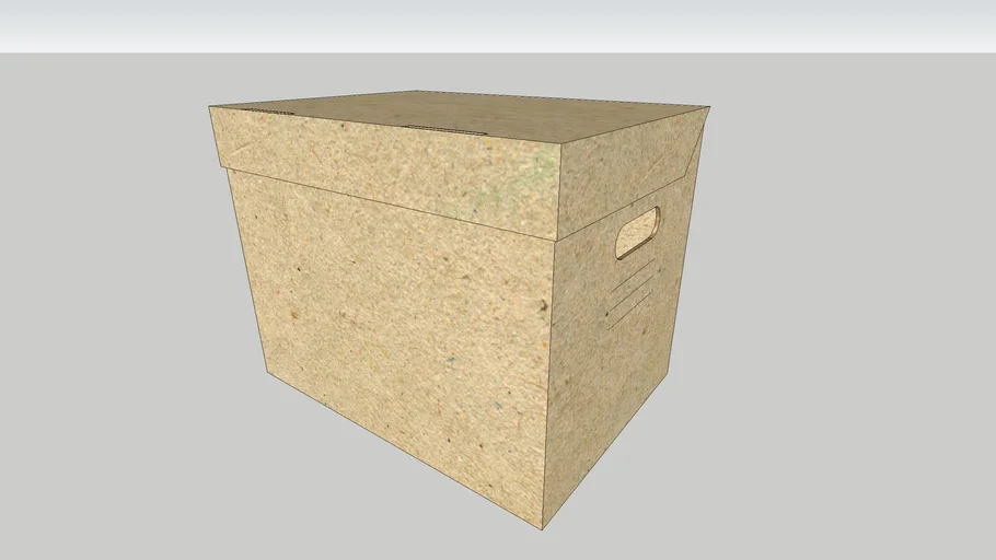 IKEA PAPPIS Cardboard Box