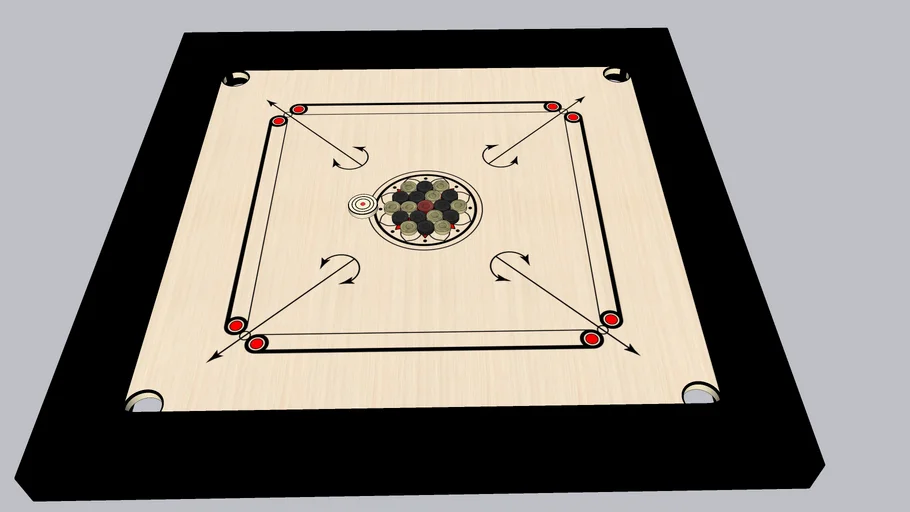 Indian Carrom Board