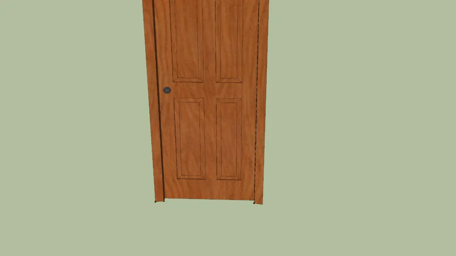 puerta de madera .90x.2.10