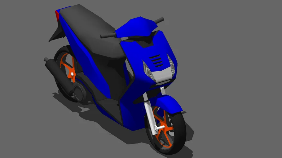 Honda Beat Biru