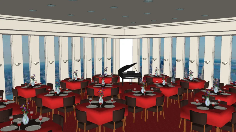 World Trade Center  - Restaurant (Top floor)
