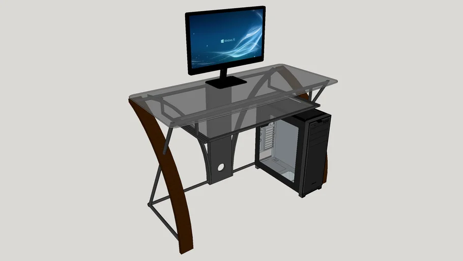 Bell'O Computer Desk