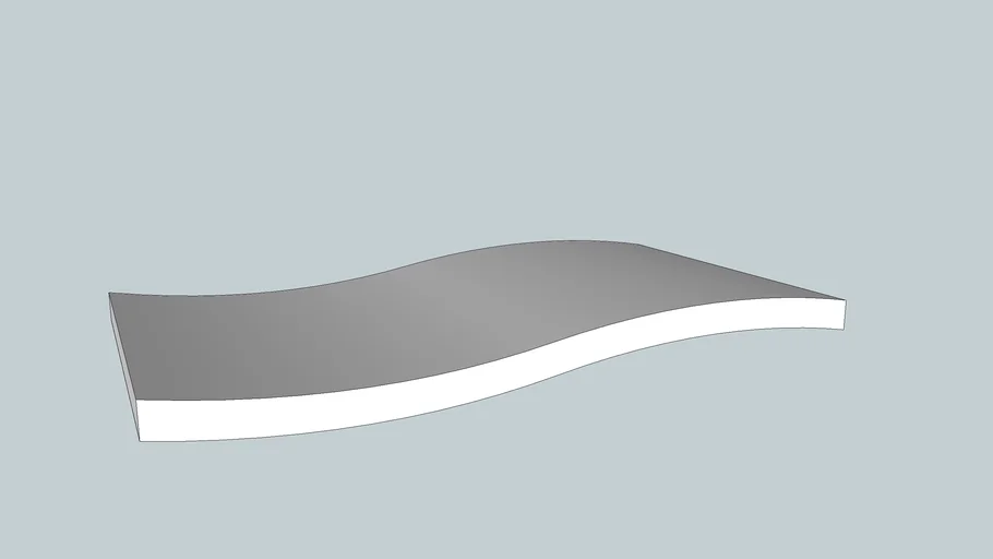 2" Acoustic Ceiling Baffle - 2' x 4' Panel
