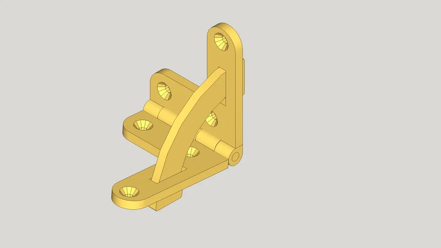 Brusso Quadrant Hinge HD-680
