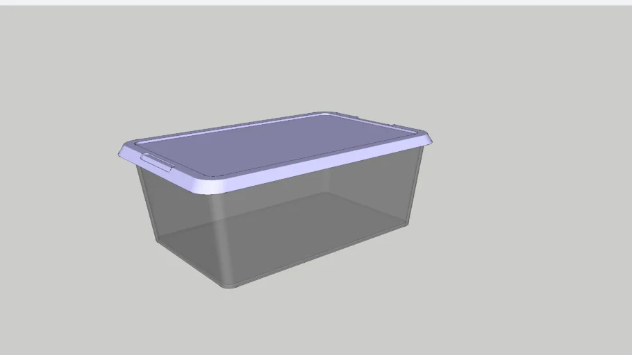 Plastic Storage Container Box