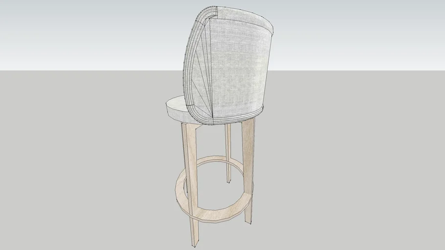 Modern Rotating Bar Stool