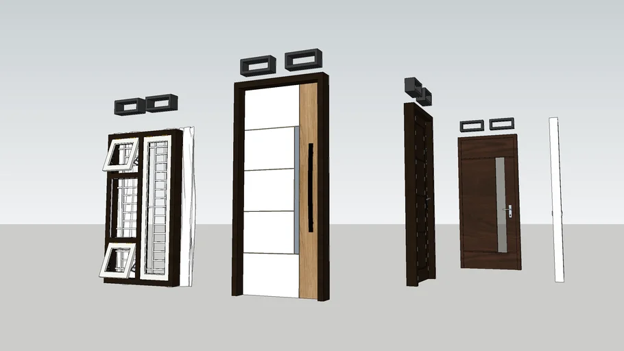 Pintu dan Jendela minimalis