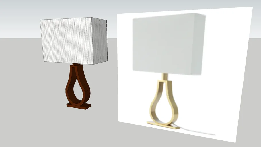 IKEA KLABB TABLE LAMP