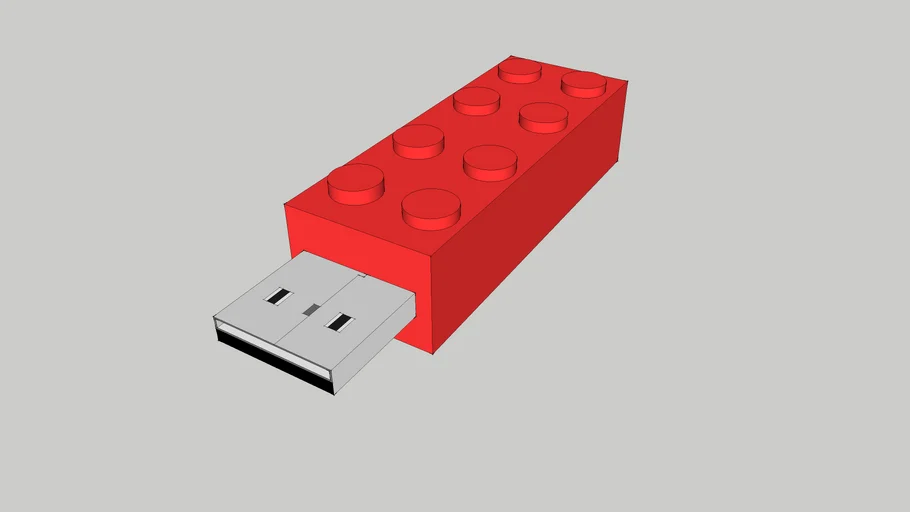 usb lego | 3D Warehouse