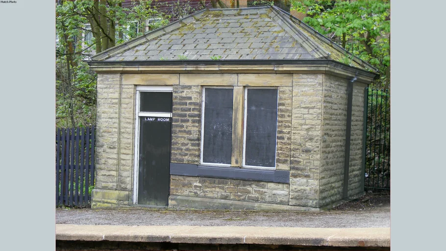 Hebden Bridge Station Lamp Room