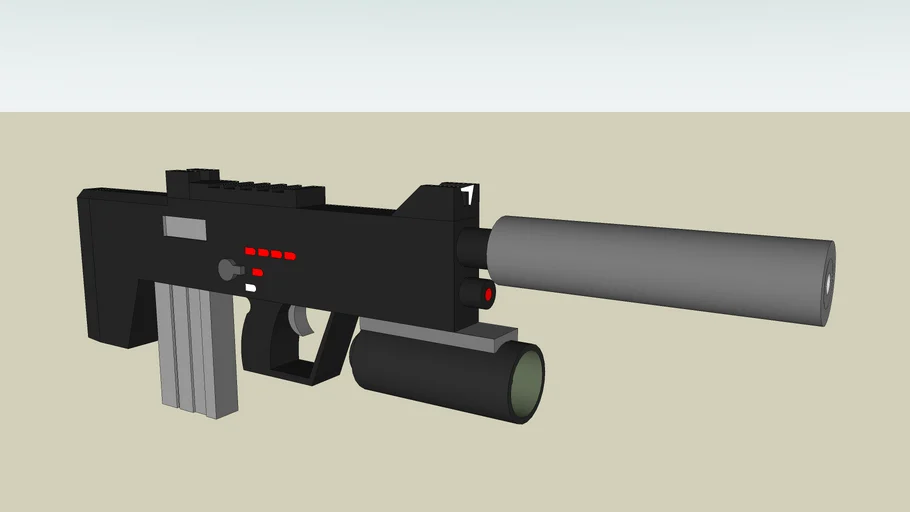 MSG Assualt Rifle | 3D Warehouse