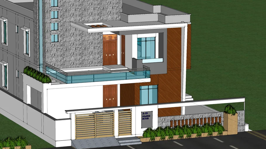 400 sq.yard house design.