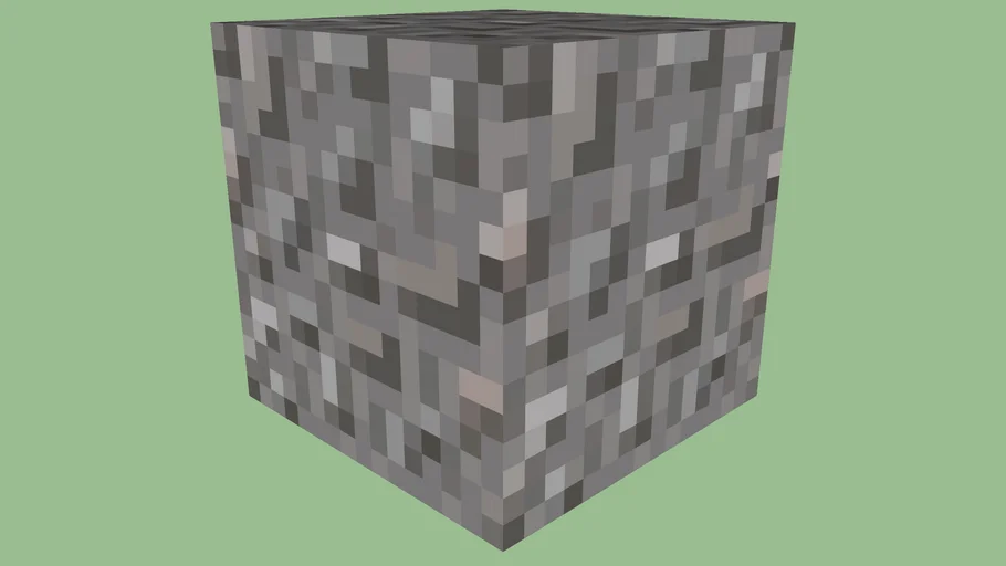 Minecraft Gravel by Zapperier